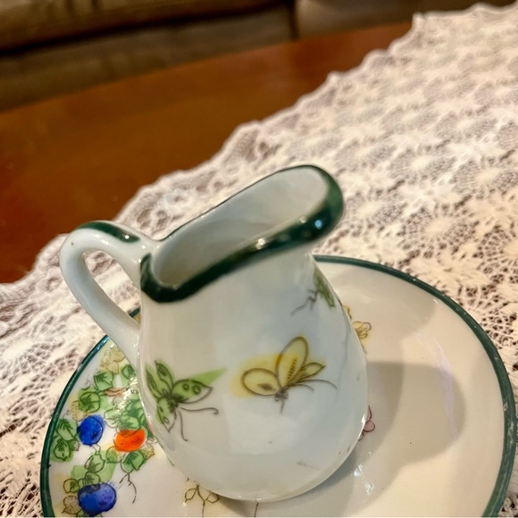 Antique Nippon Pottery Miniature Set - Picture 7 of 10